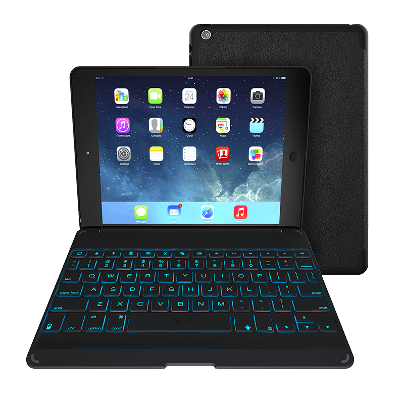 Clavier ZAGGkeys Folio pour iPad Air, coques Incipio pour iPad 5