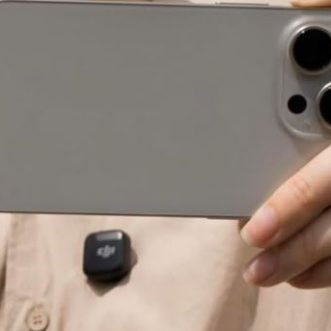 Le microphone sans fil DJI Mic Mini pour iPhone et appareils photo Android fait son apparition