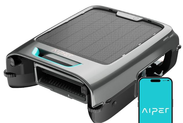 Écumeur de piscine solaire AIPER Surfer S2 contrôlé par application