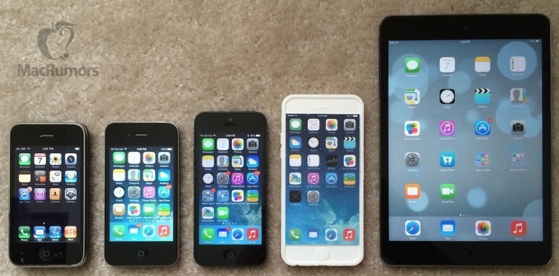 Étui iPhone 6 vs anciens iPhone, Adobe Voice pour racon!ter votre histoire iphone 6 vs the rest