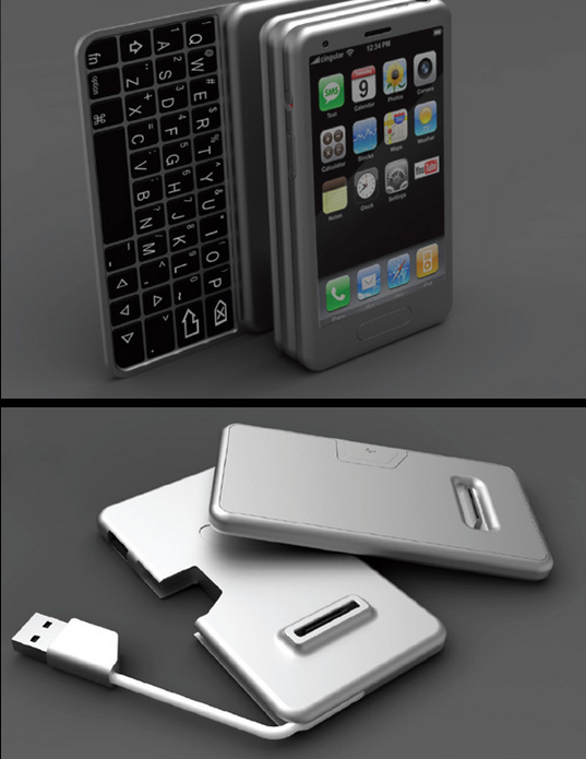 Étui iPhone multifonction avec clavier, contrôleur, …