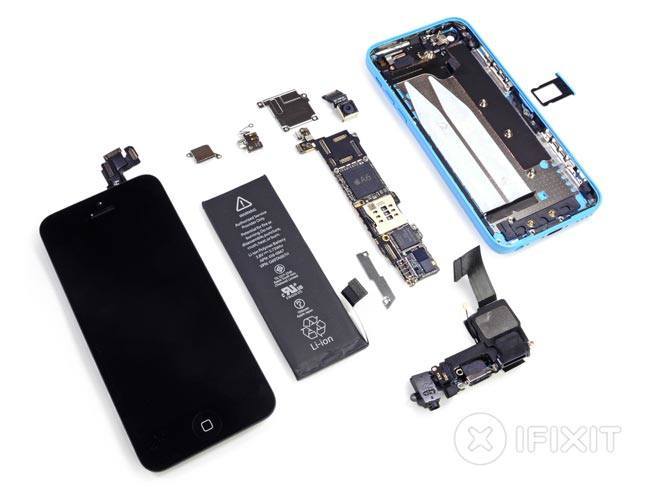 Expédition de l’iPhone 5s, démontage de l’iPhone 5C