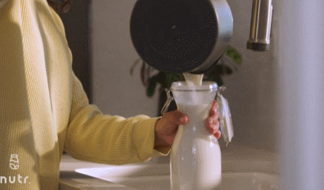 Fabricant de lait végétal contrôlé par application Nutr Gen N avec prise en charge d’Alexa