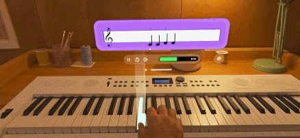 L’application Simply Piano Vision Pro vous apprend à jouer du piano