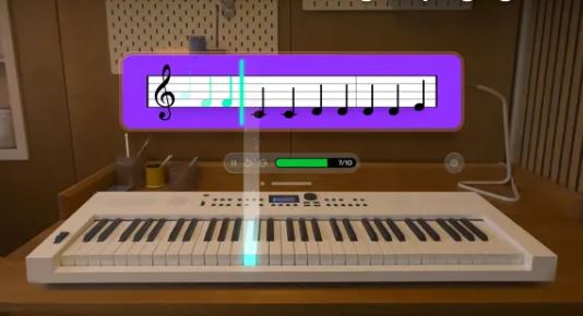 L’application Simply Piano Vision Pro vous apprend à jouer du piano