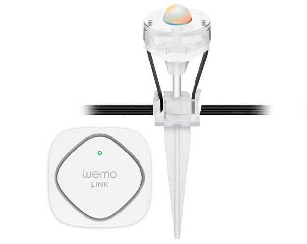 Lumières LED intelligentes WeMo + Lightify Gardenspot