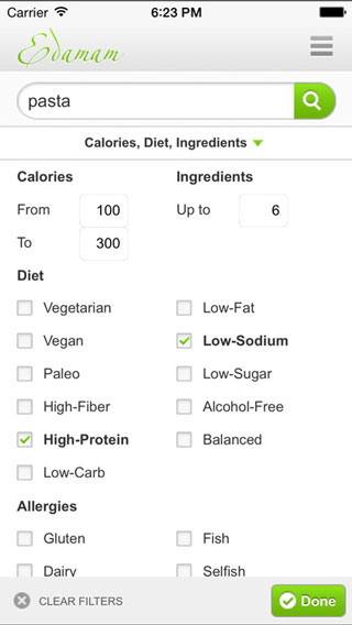 Meilleures applications sans gluten pour iPhone