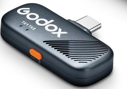 Microphone lavalier sans fil GODOX Cube SC avec Apple Find My