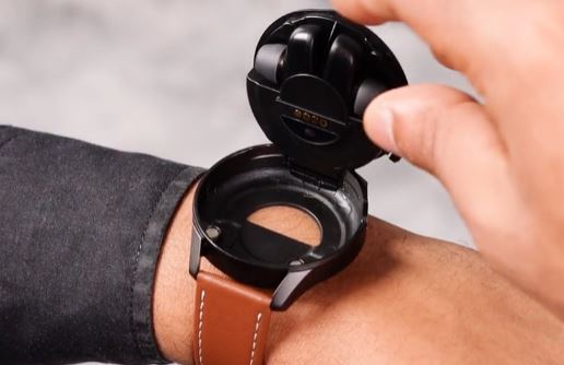 Montre intelligente SynchroSound R7 Pro AI avec écouteurs