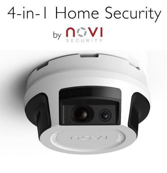 Novi Security : Système de sécurité domotique 4 en 1