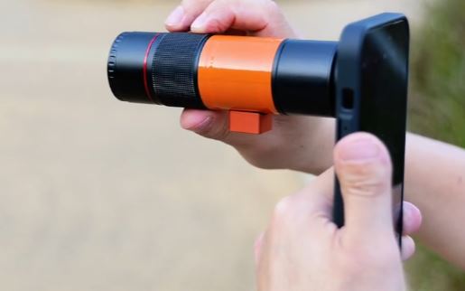 Objectif Kimtows 400mm pour smartphones