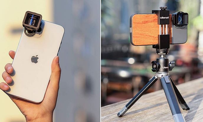 Objectifs Anamorphiques 1,55x pour iPhone pour un Format Ultra Panavision