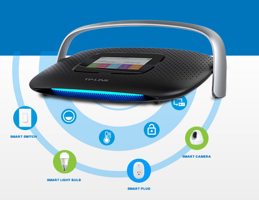 Routeur TP-LINK SR20 pour maison intelligente [Écran tactile]