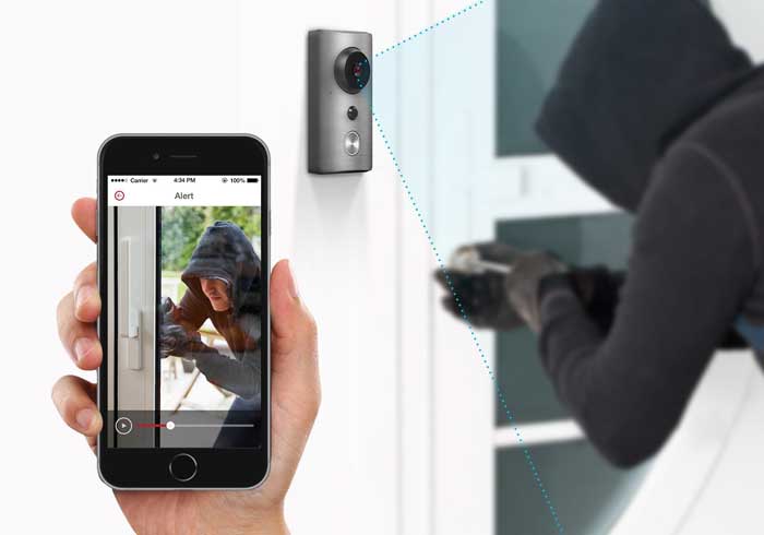 Sonnette de porte vidéo intelligente WiFi Zmodo [iOS/Android]