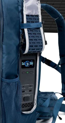 Station d’alimentation solaire portable BLUETTI Handsfree 2 – sac à dos