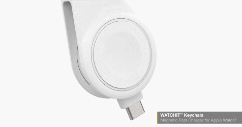 Support de charge rapide en forme de porte-clés pour Apple Watch