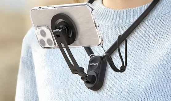 Support de cou pour iPhone GP-16 à aimant NEEWER pour prise de vue verticale/horizontale