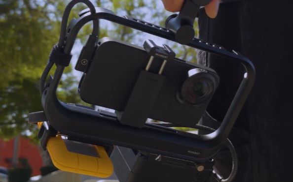 Support de prise de vue iPhone de niveau professionnel SuperCage avec hub USB-C