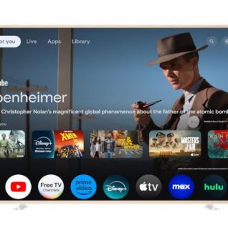 TCL TV 4KSmart de 55 pouces NXTFRAME avec Google TV et AirPlay 2