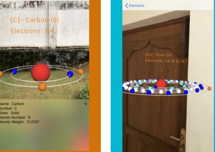 Tableau périodique d’éléments en réalité augmentée pour iPhone : 5 kits