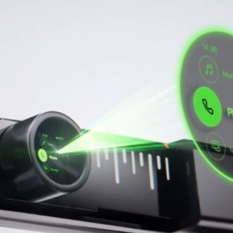 Lunettes intelligentes Halliday Invisible Display avec intelligence artificielle