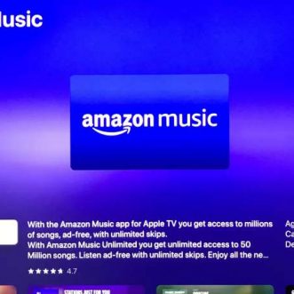Comment utiliser Amazon Music sur Apple TV