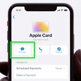 Comment signaler une fraude sur la carte Apple