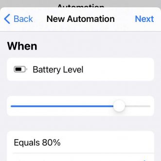Comment recevoir une alerte lorsque l’iPhone est chargé