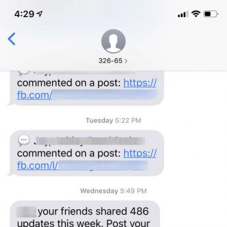 Comment empêcher Facebook d’envoyer des notifications par SMS