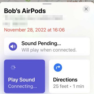 Pourquoi « Find My AirPods » ne fonctionne-t-il pas ?
