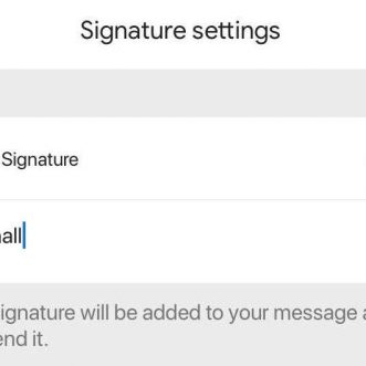 Comment modifier votre signature Gmail