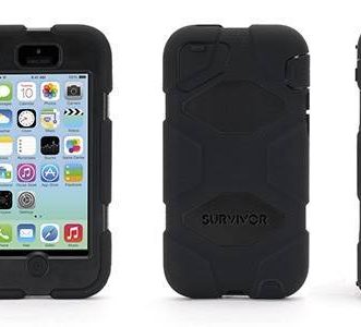 Étui amortisseur de chocs pour iPhone 5c