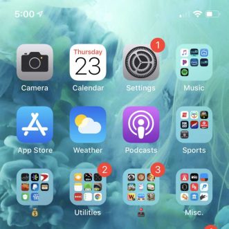 Comment masquer les badges de notification sur iPhone et iPad