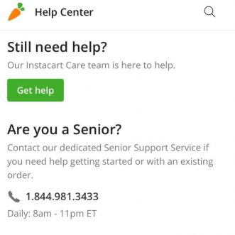 Comment annuler ou fermer mon compte Instacart ?