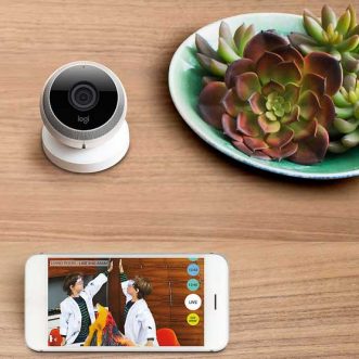 Appareil photo intelligent avec vidéo HD et audio bidirectionnel