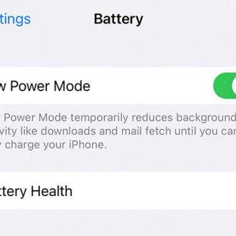 Puis-je empêcher mon iPhone de passer en mode Économie d’énergie ?