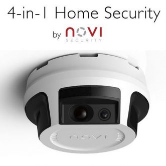 Novi Security : Système de sécurité domotique 4 en 1