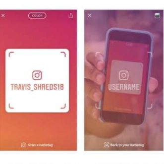 Comment créer un badge de nom scannable sur Instagram