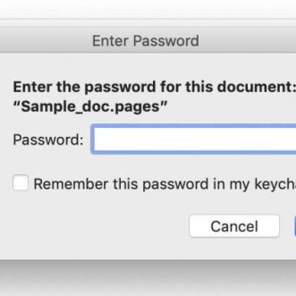 Protéger par mot de passe vos documents Pages, Numbers et Keynote sur iPhone et iPad
