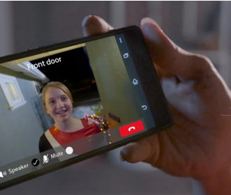 Système de sécurité domestique intégré au smartphone