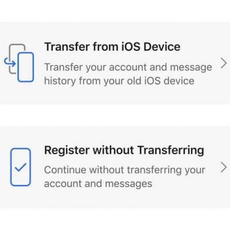 Comment transférer les messages Signal sur un nouvel iPhone