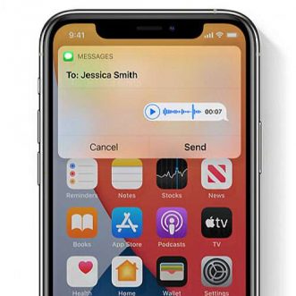 Comment envoyer des messages audio avec Siri