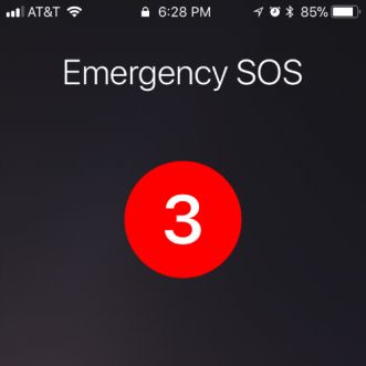 Configurer et utiliser l’urgence SOS sur iPhone