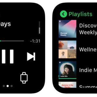 Spotify rénove son application pour Apple Watch