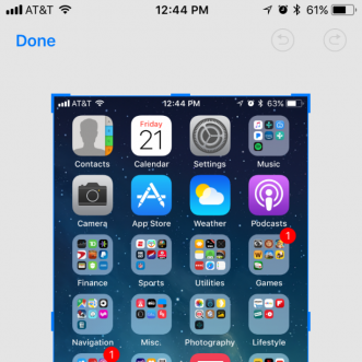 Comment éditer des captures d’écran sous iOS
