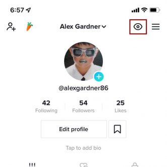 Comment activer ou désactiver les vues de profil sur TikTok ?