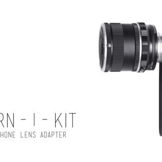 Adaptateur d’objectif Canon/Nikon pour iPhone 5s, organisateur de câbles Tidy