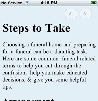 3 applications iPhone décentes pour les funérailles