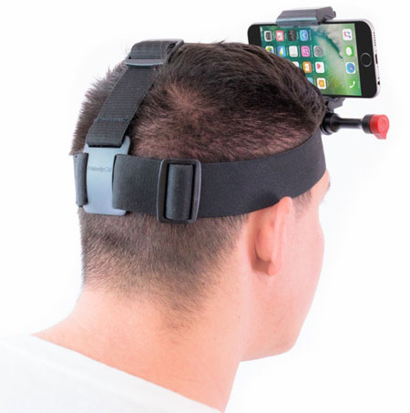 Portez votre iPhone sur la tête : 3 façons