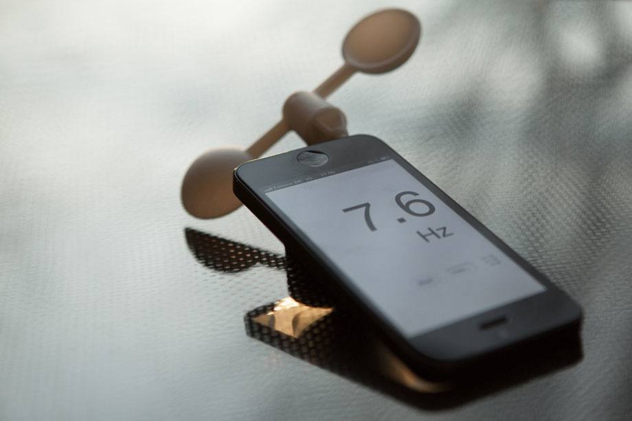 Étui iPhone Trimble TopoCharger Outdoors, anémomètre pour iPhone